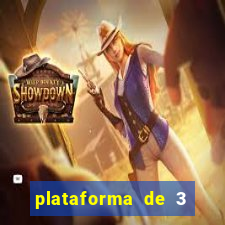 plataforma de 3 reais link